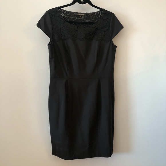 Cynthia Steffe Dresses & Skirts - Cynthia Steffe Black Lace Dress Size 12 NWT